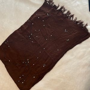 Bathing suit cover up - sarong - brown